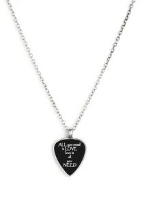 Lyric Culture All You Need is Love Long Pendant Necklace