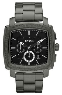 Fossil Machine Square Dial Chronograph Watch