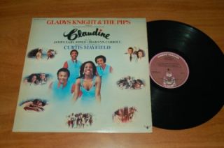 Curtis Mayfield Soundtrack LP Claudine Gladys Knight Pips