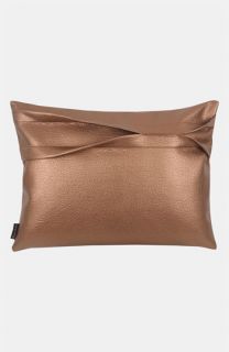 Blissliving Home Theo   Copper Faux Leather Pillow