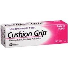 Cushion Grip Thermoplastic Denture Adhesive 1 Oz