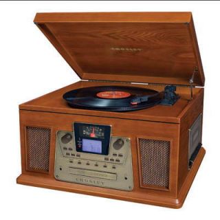 Crosley CR2402 Turntable Record Player CD Recorder 