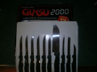 Ginsu 2000 10 piece Knife Set As Seen on TV World Famous Never Needs