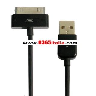 Speciale Cavo Dati USB Nero Lungo 3 Metri per iPhone 4