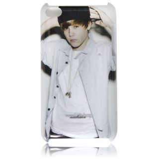  One Direction Justin Bieber Case for iPod Touch 4 Protect Case
