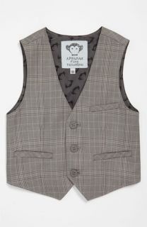 Appaman Plaid Tailored Vest (Toddler)