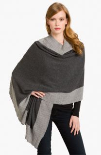  Collection Pleated Border Cashmere Wrap