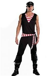 Sexy Mens Pirate Buccaneer Costume Roleplay Halloween Medium