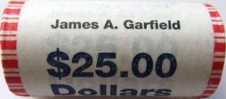 2011 D James A Garfield Presidential Dollar Roll