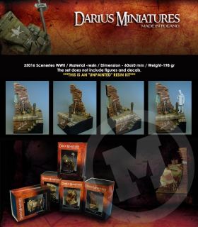 Darius Miniatures 1 35 Vignette Base 35016