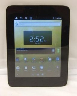 Velocity Micro T301 Cruz 7in Android 2 0 Tablet Black Touchpad eReader