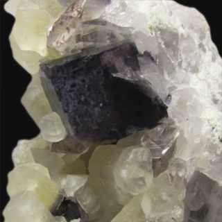 Calcite Quartz and Fluorite Specimen from Riemvasmaak