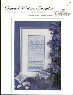 The Victoria Sampler Crystal Waters Sampler x Stitch