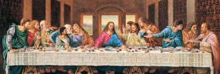 Jigsaw Puzzle Biblical The Last Supper 1000 PC New