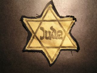 Concentration Camp Star of David from Holocaust WW2