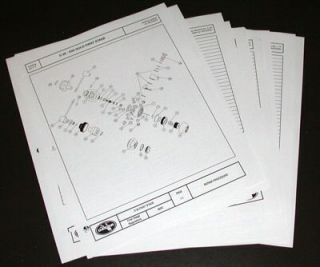 Dacor Scuba Service Manual Exploded Views Parts Lists