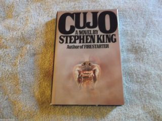 Stephen King CUJO. First Edition/First Printing Hardbound/Dust Jacket