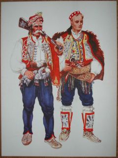 Croatia Folk Costume Dalmatia Sinj Vrlika I 02