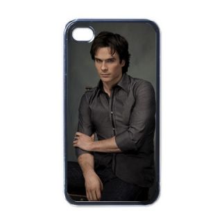 Damon Salvatore The Vampire Diaries iPhone 4 Black Case