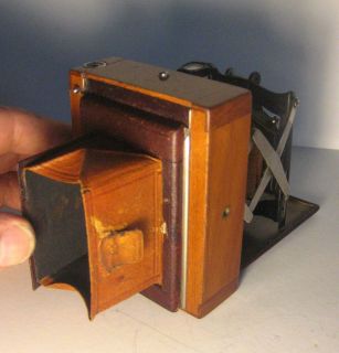 Contessa Nettel Tropen Sonnet Small Wood Camera 4 5 x 6 cm Zeiss