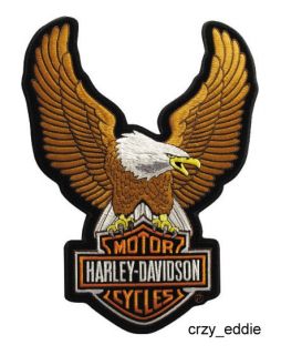 HARLEY DAVIDSON UPWING EAGLE BAR SHIELD VEST JACKET PATCH 2XL