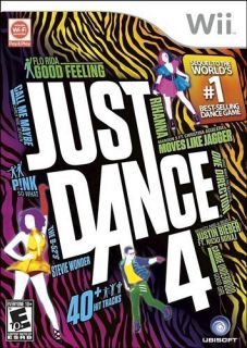 Just Dance 4 for Nintendo Wii (2012 Game) BRAND NEW SEALED FAST & FREE