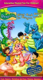 Dragon Tales Sing and Dance in Dragon Land VHS 2005 043396080881