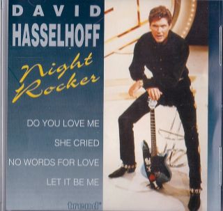 David Hasselhoff Night Rocker CD German Import Baywatch Catherine