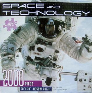 Dalmatian Press Puzzle~Space and Technology~Astronaut~2000 pc