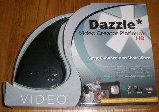 Pinnacle Dazzle Video Creator Platinum HD 9900 65208 00 New