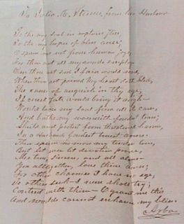 10c Confederate Jefferson Davis Stamped Love Letters Eufaula Al
