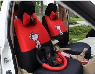 2012 New Cute Snoopy Seat Covers Car Seat Cover