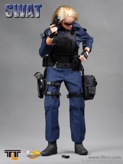 TTL Toys City US CG CY Girl Female SWAT 1 6 Figure
