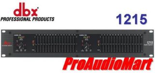 DBX 1215 Dual Channel 15 Band Equalizer New  Authorized