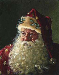 Dean Morrissey Portrait of Father Christmas A P 30 30