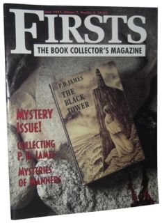 Firsts Magazine June 1997 Collecting P D James