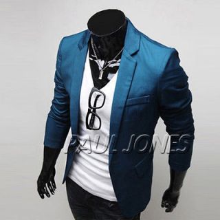 Mens Designer Slim Fit Casual & Dress Blazer Slim Fit Jackets (US SIZE