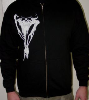 Samhain Zip Up Sweatshirt Misfits Danzig Punk Metal KBD
