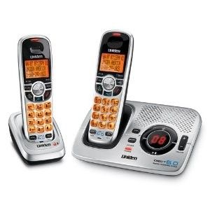 Uniden DECT 6.0 Cordless Digital Answering System W/ Caller ID and Two