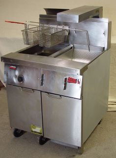  Frymaster Deep Fat Fryer with Heated Dump Station Filter Magic