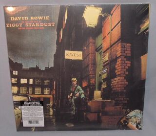 LP David Bowie The Rise and Fall of Ziggy Stardust 40th Anniv w DVD