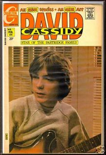 David Cassidy 1 of Partridge Family Comic Book VF