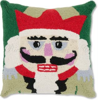 Holiday Nutcracker Decorative Seasonal Christmas Pillow 18 x 18
