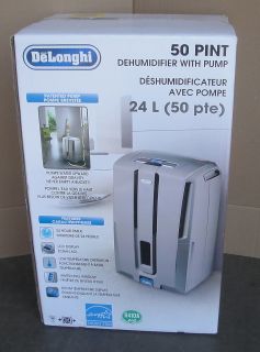 DeLonghi Energy Star 50 Pint Dehumidifier w Pump DD50PC
