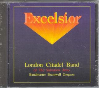 BRASS London Citadel Salvation Army Brass Band / EXCELSIOR rare CD N