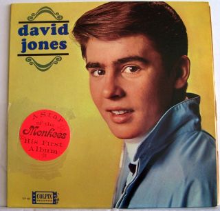 David Jones A Star Of The Monkees His First Album MINT Vinyl LP Davy