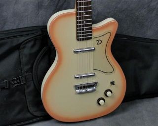 The Danelectro U2 is a dual pickup hollow body guitar made of