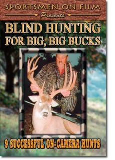In some habitat and for some bucks, hunting from blinds is your only