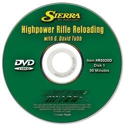 David Tubb Reloading High Power Rifle Ammunition DVD