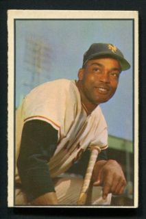 you are bidding on a 1953 bowman color 51 monte irvin giants condition